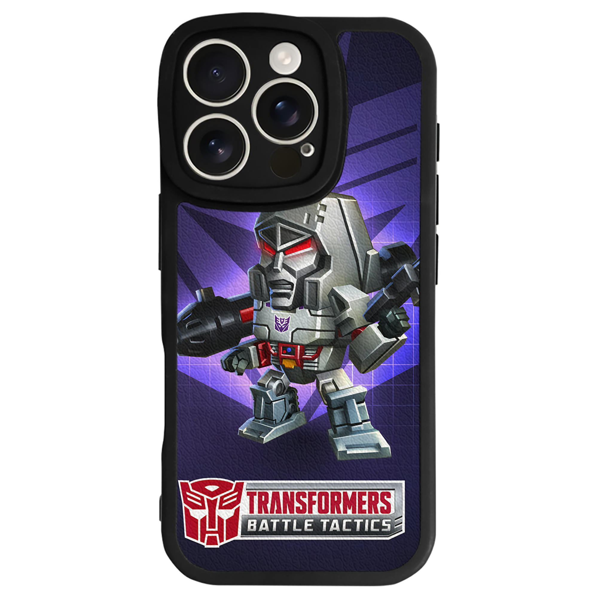 （画像用） Transformers トランスフォーマー 【iPhone 16シリーズ対応】シリコンスマホケース（レザー調） 材質：シリコン